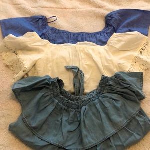 Cute summer cotton tops